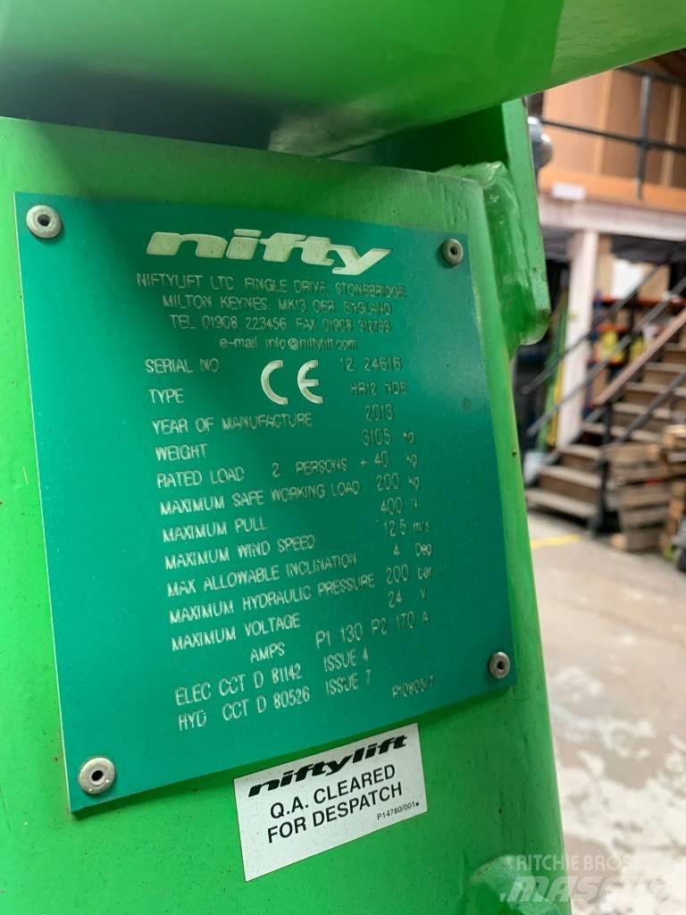 Niftylift HR12NDE Gelenkteleskoparbeitsbühnen