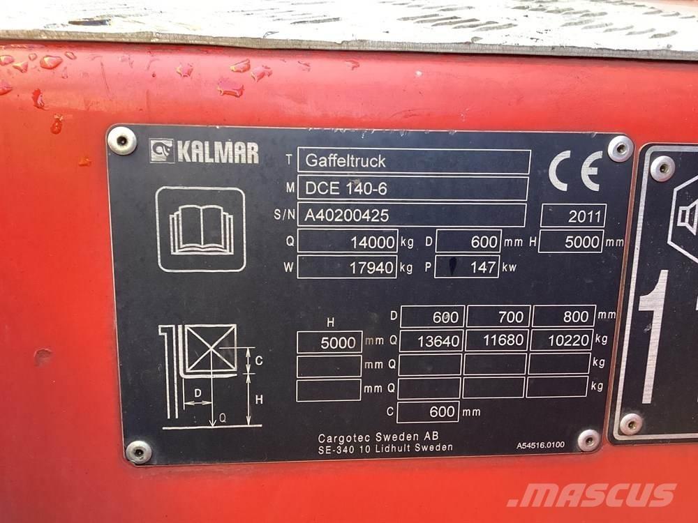 Kalmar DCE140-6 Diesel heftrucks