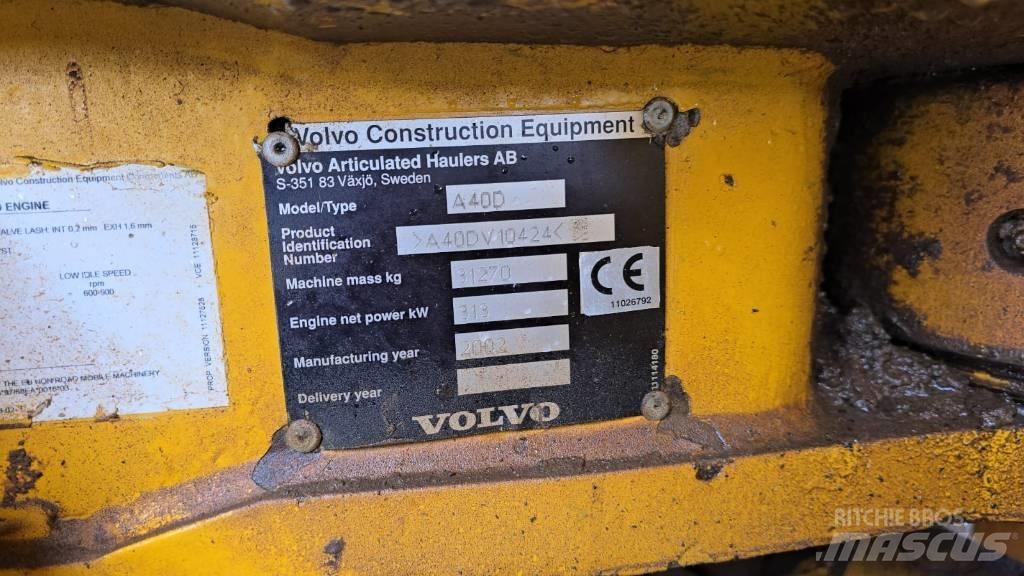 Volvo A 40 D Dumper - Knickgelenk