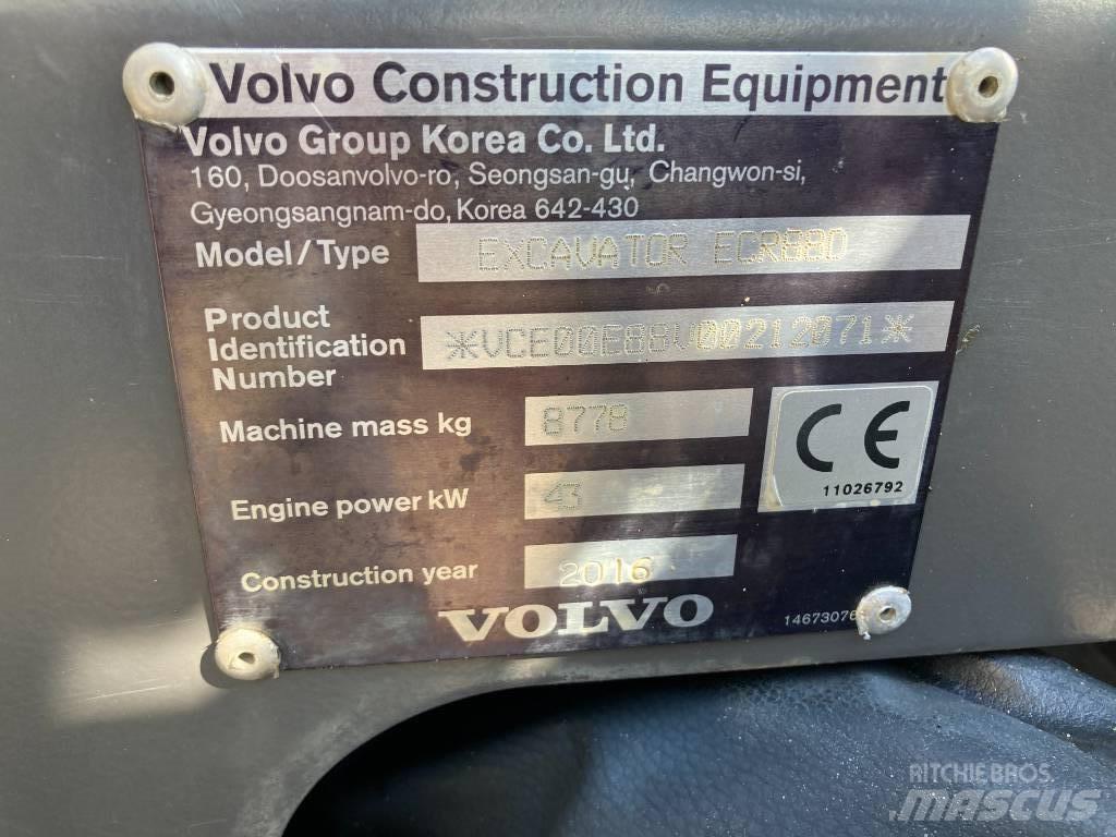 Volvo ECR 88 D Midibagger  7t - 12t