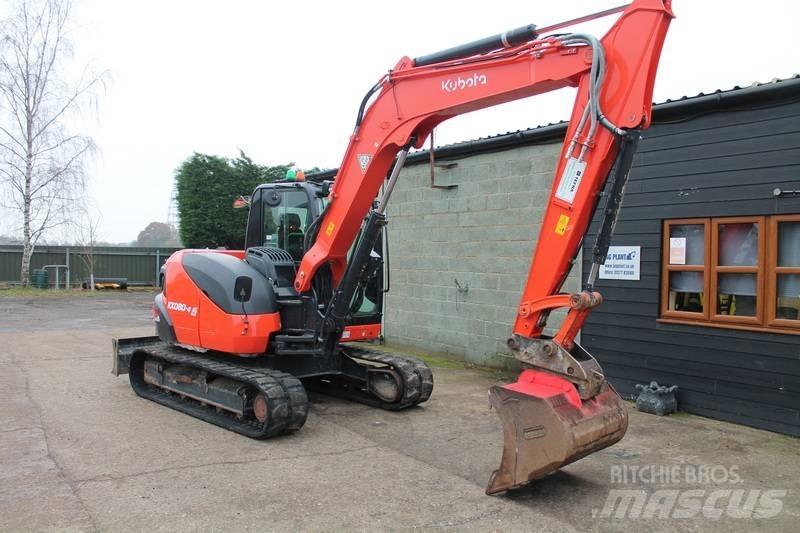 Kubota KX 080-4 Midibagger  7t - 12t
