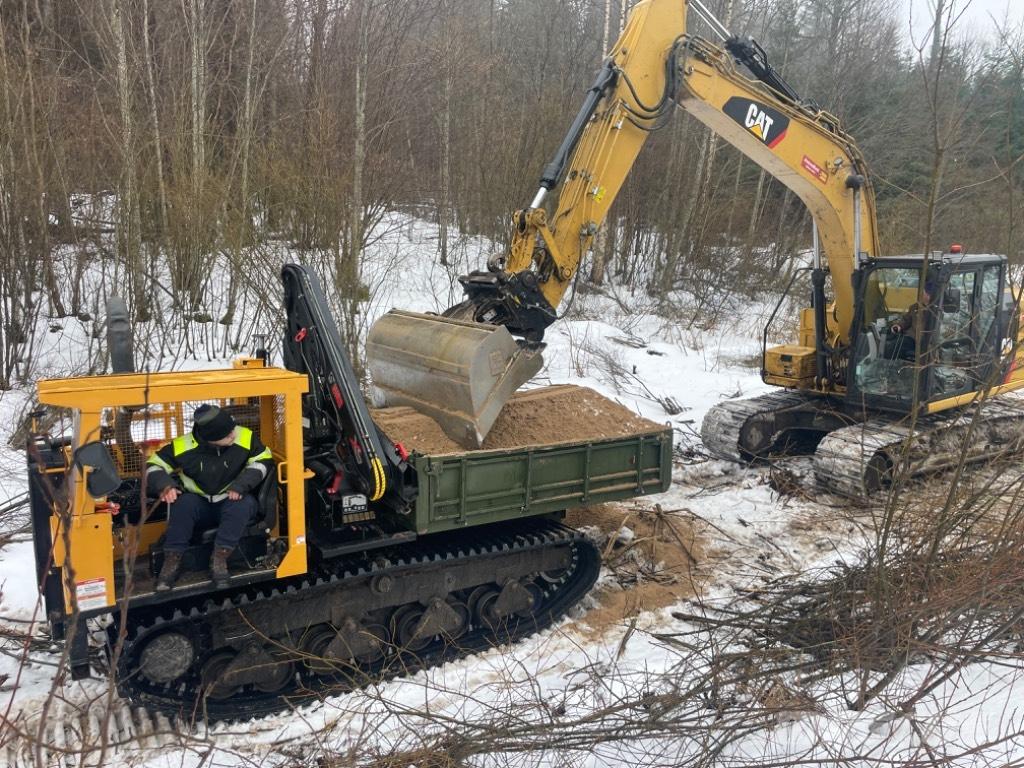 Morooka MST 800 Raupendumper