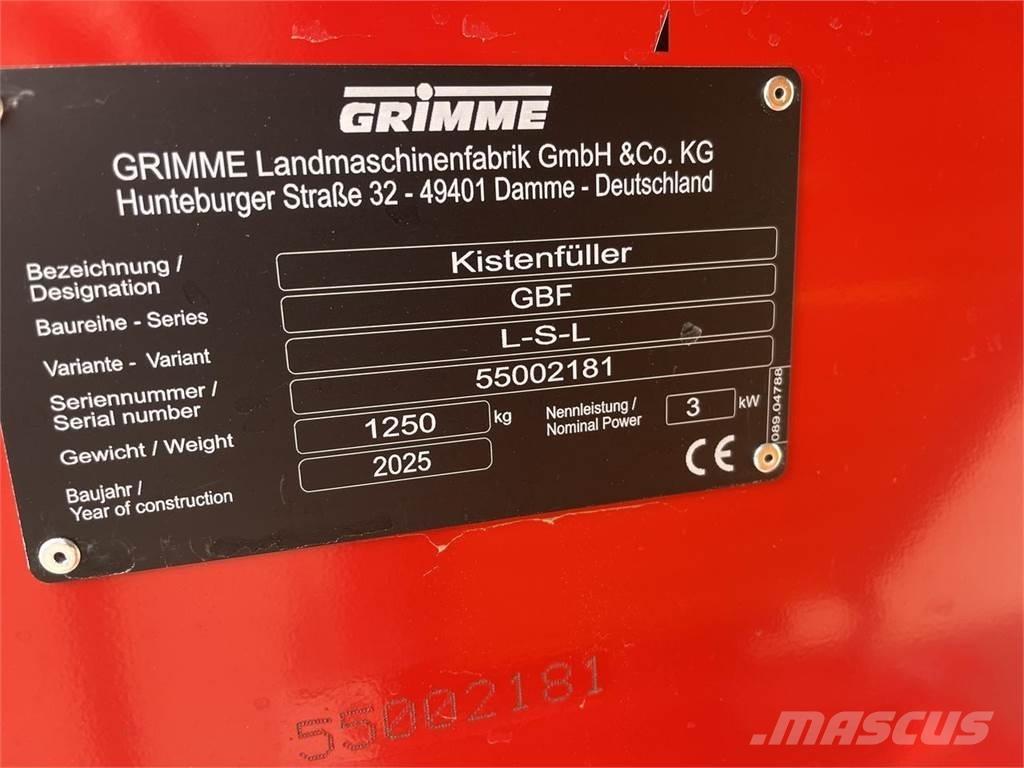Grimme GBF LSL Kistenvullers