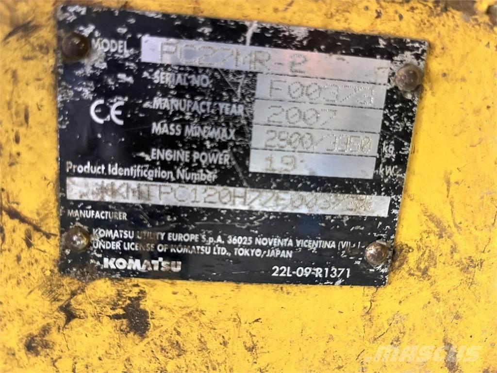 Komatsu PC27MR-2 Mobilbagger