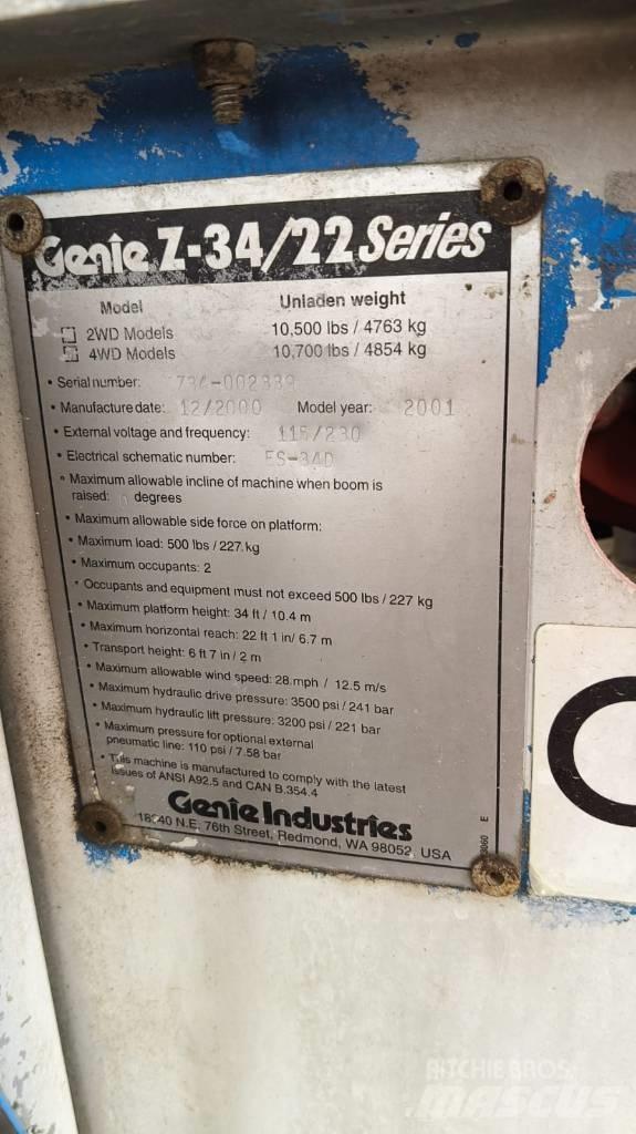 Genie Z 34/22 IC Gelenkteleskoparbeitsbühnen