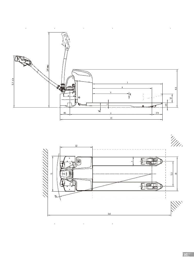 EP EPT20-ET Handhubwagen