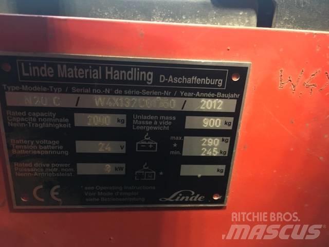 Linde N20C/132 Niederhub-Kommissionierer