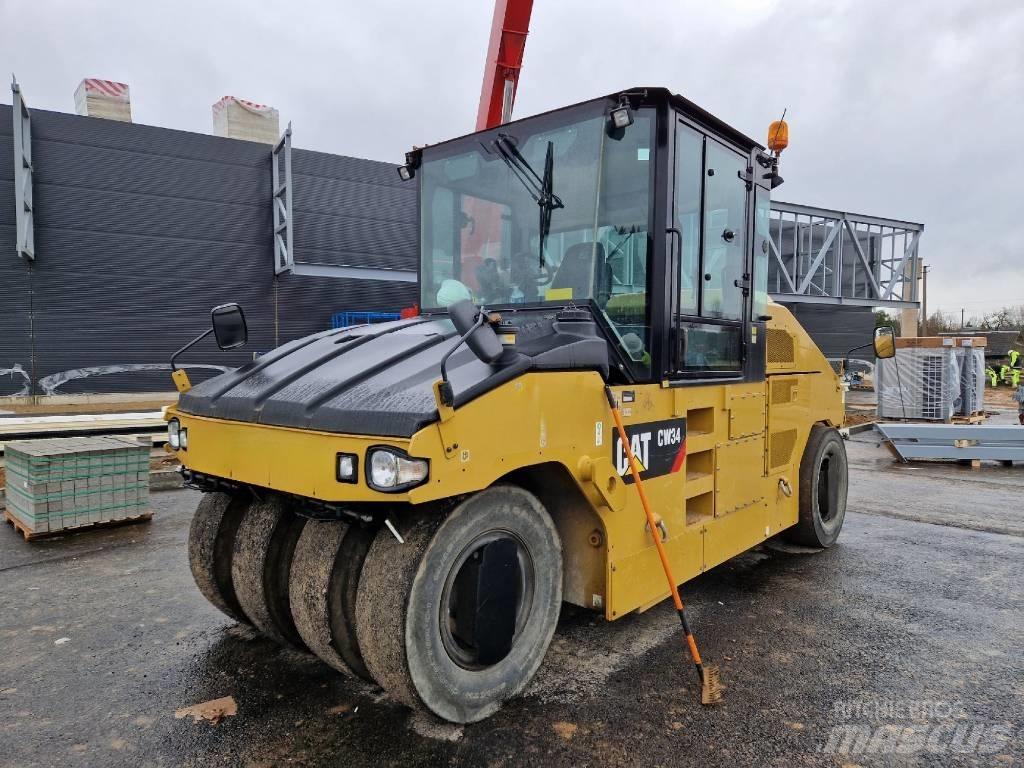 CAT CW34 Gummiradwalzen