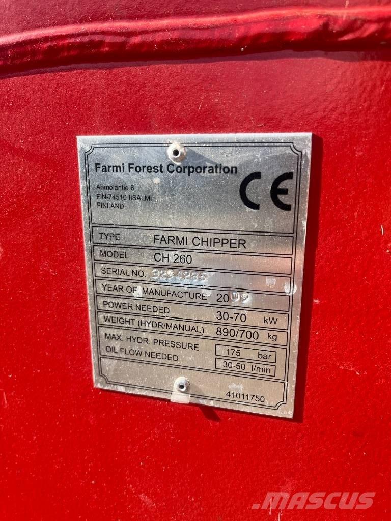 Farmi CH 260 Holzhäcksler