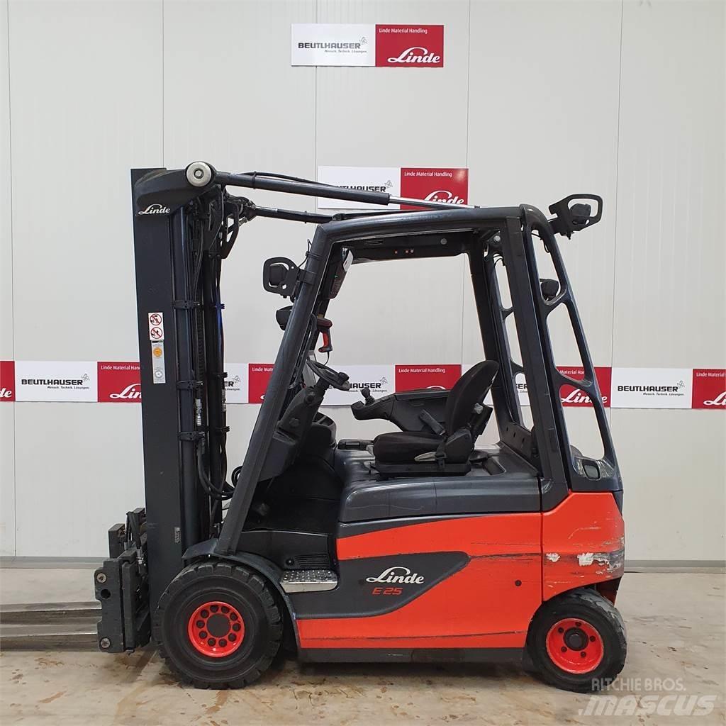 Linde E25 Elektrische heftrucks