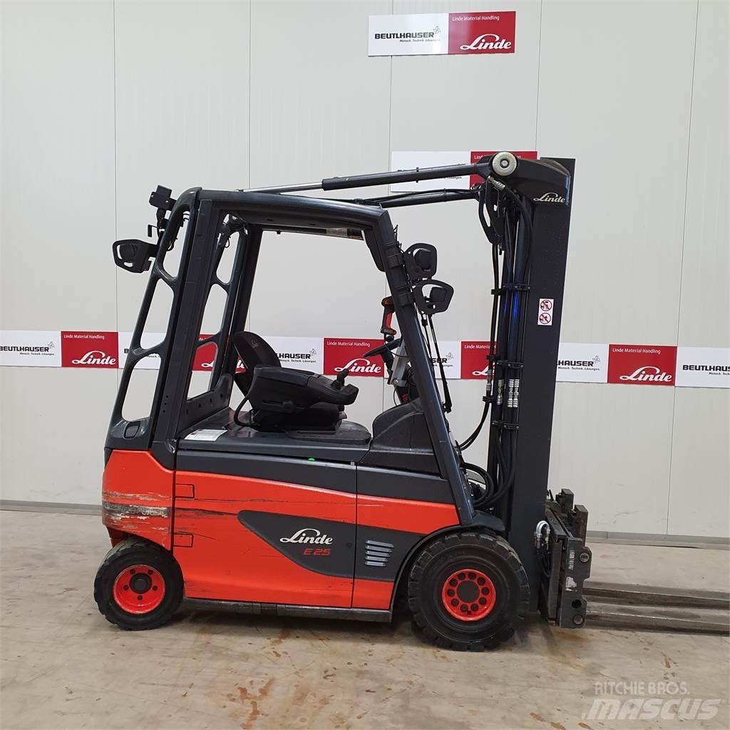Linde E25 Elektrische heftrucks
