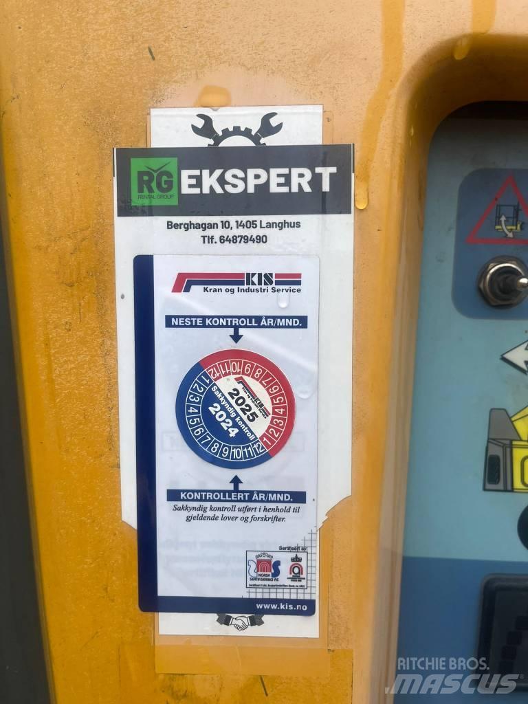 Haulotte HT 23 RTJ Kompakte selbstfahrende Hebebühnen