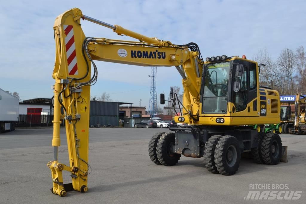 Komatsu PW 180-10 Mobilbagger