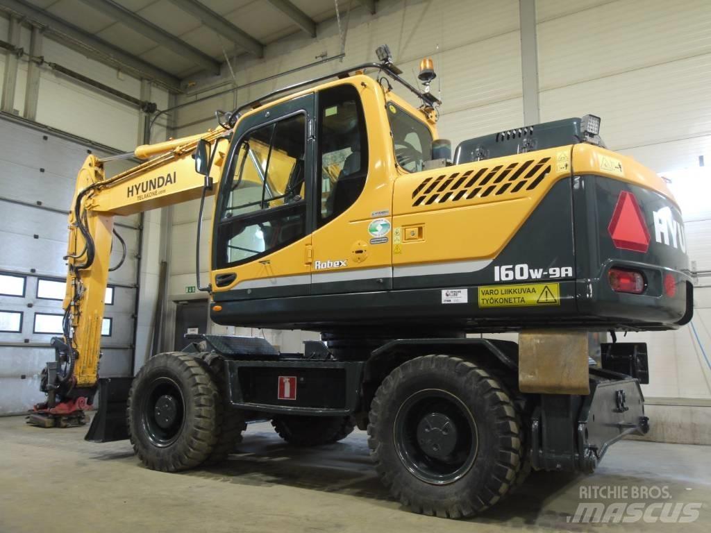 Hyundai R 160 W-9A Mobilbagger