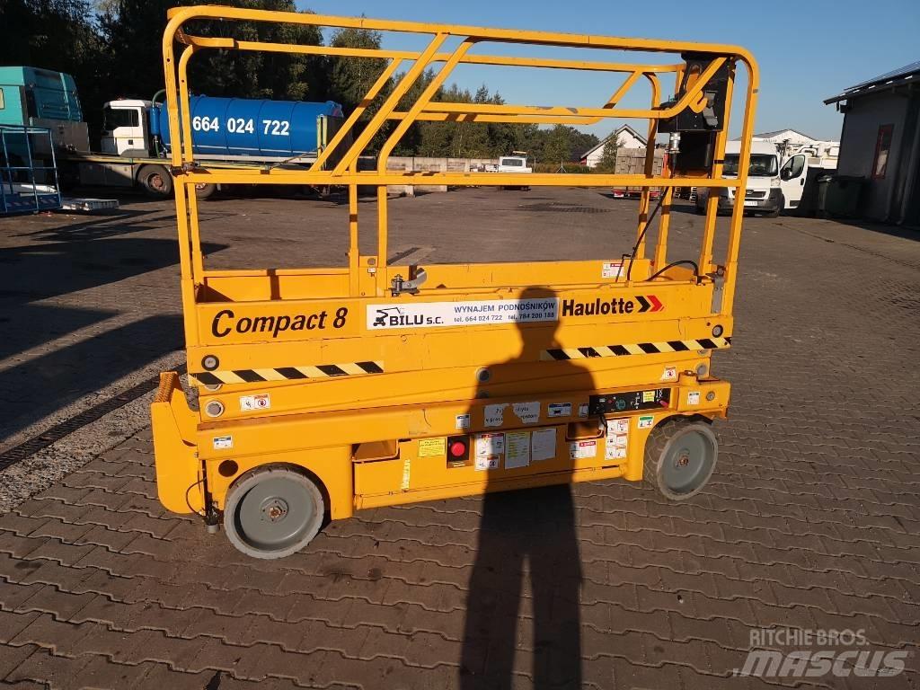 Haulotte Compact 8 Scheren-Arbeitsbühnen