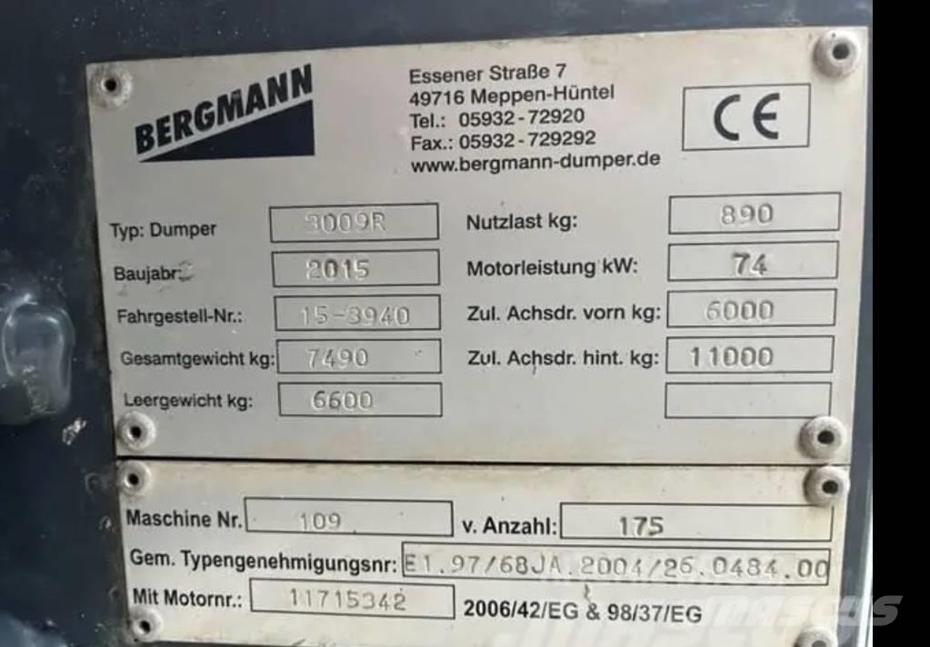 Bergmann Dumper Dumper - Knickgelenk
