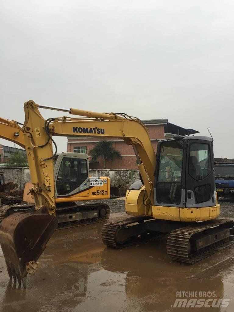 Komatsu pc78us Midibagger  7t - 12t