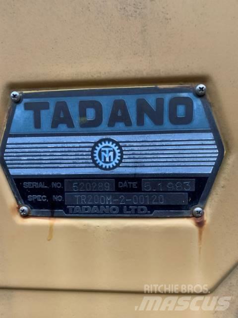 Tadano TR200M-2 Ruwterrein kranen