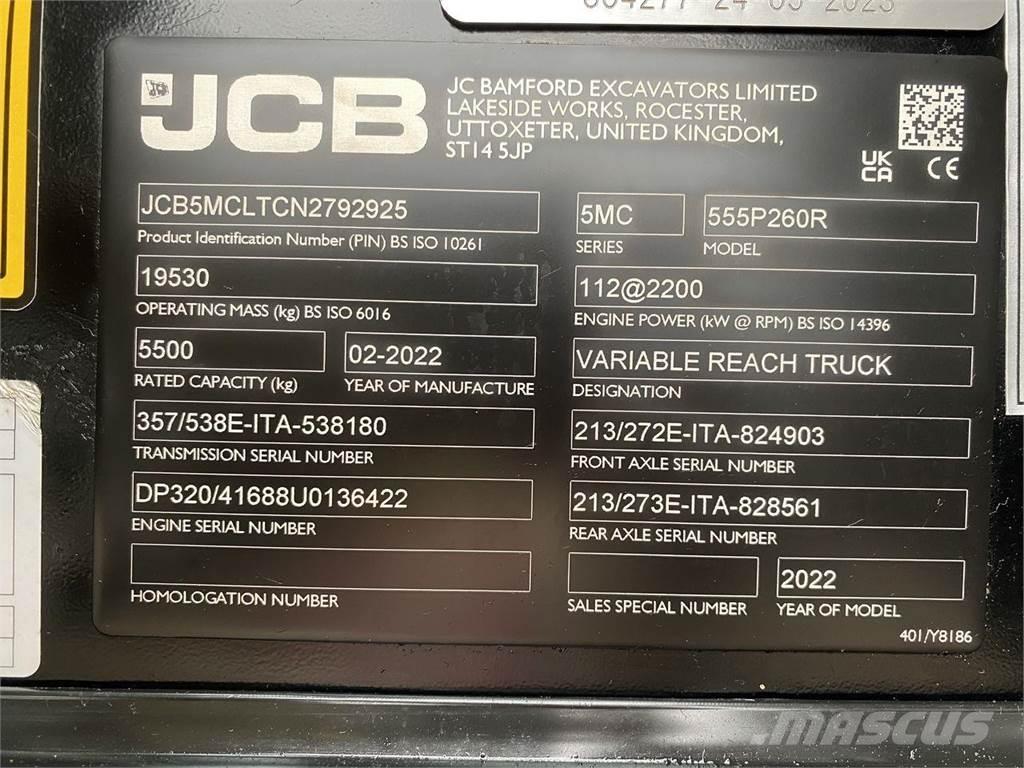 JCB 555-260R Teleskoplader