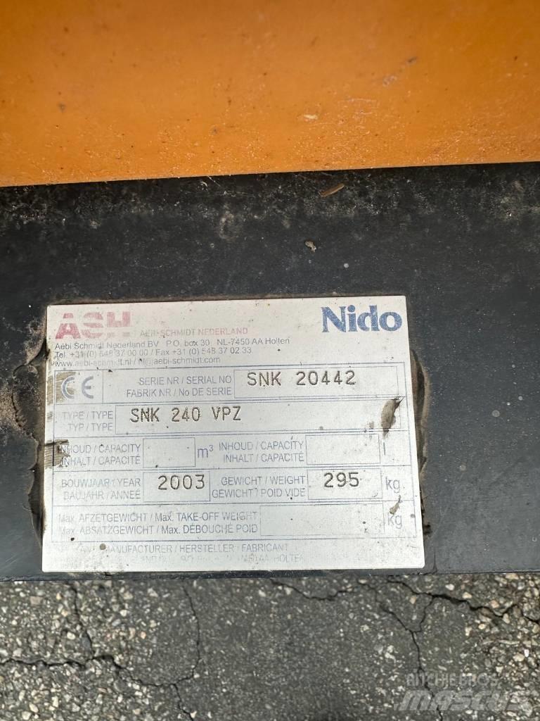 Nido SNK 240 VPZ Schneeschilde und -pflüge