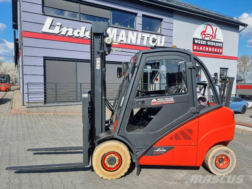 Linde H30T-02 LPG heftrucks