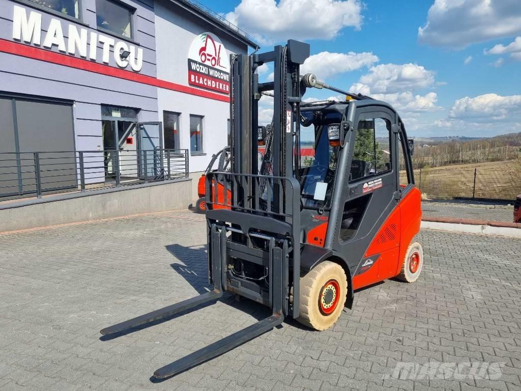 Linde H30T-02 LPG heftrucks