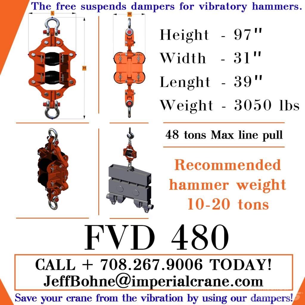  Finaros FVD 480 Hydraulische Rammhammer