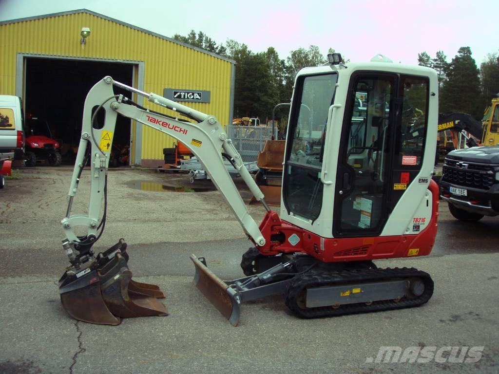 Takeuchi TB 216 Minibagger < 7t