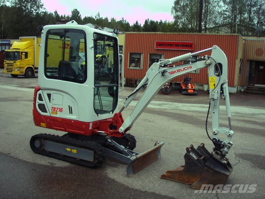 Takeuchi TB 216 Minibagger < 7t