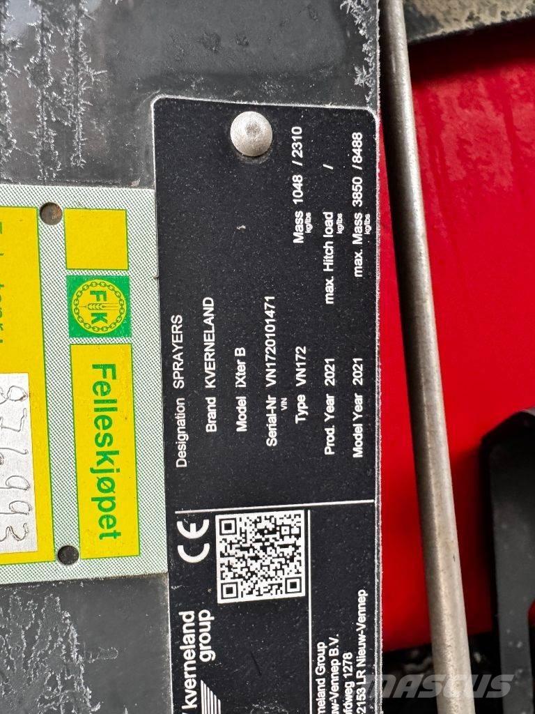 Kverneland iXter B Anbauspritzen