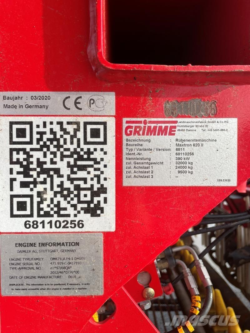 Grimme MAXTRON 620 Sonstige Landmaschinen