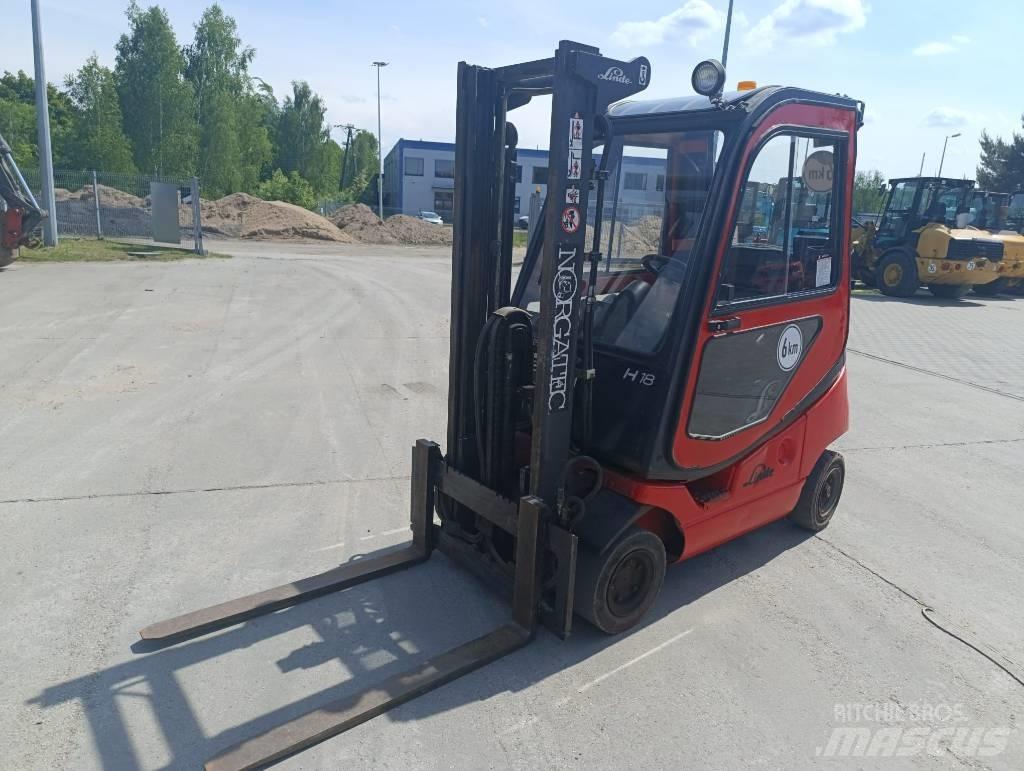 Linde H 18 T-03 LPG heftrucks
