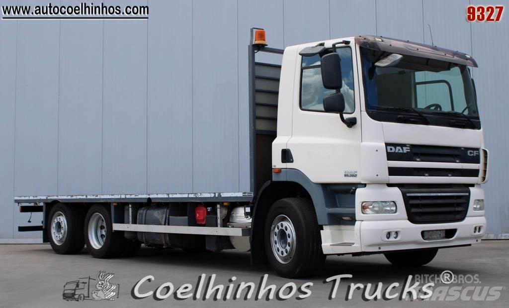 DAF CF85.360 Pritschenwagen/Pritschenwagen mit Seitenklappe