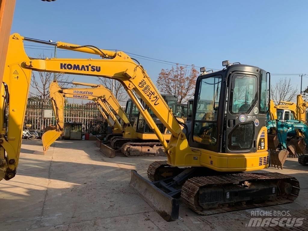 Komatsu PC 55 Minibagger < 7t