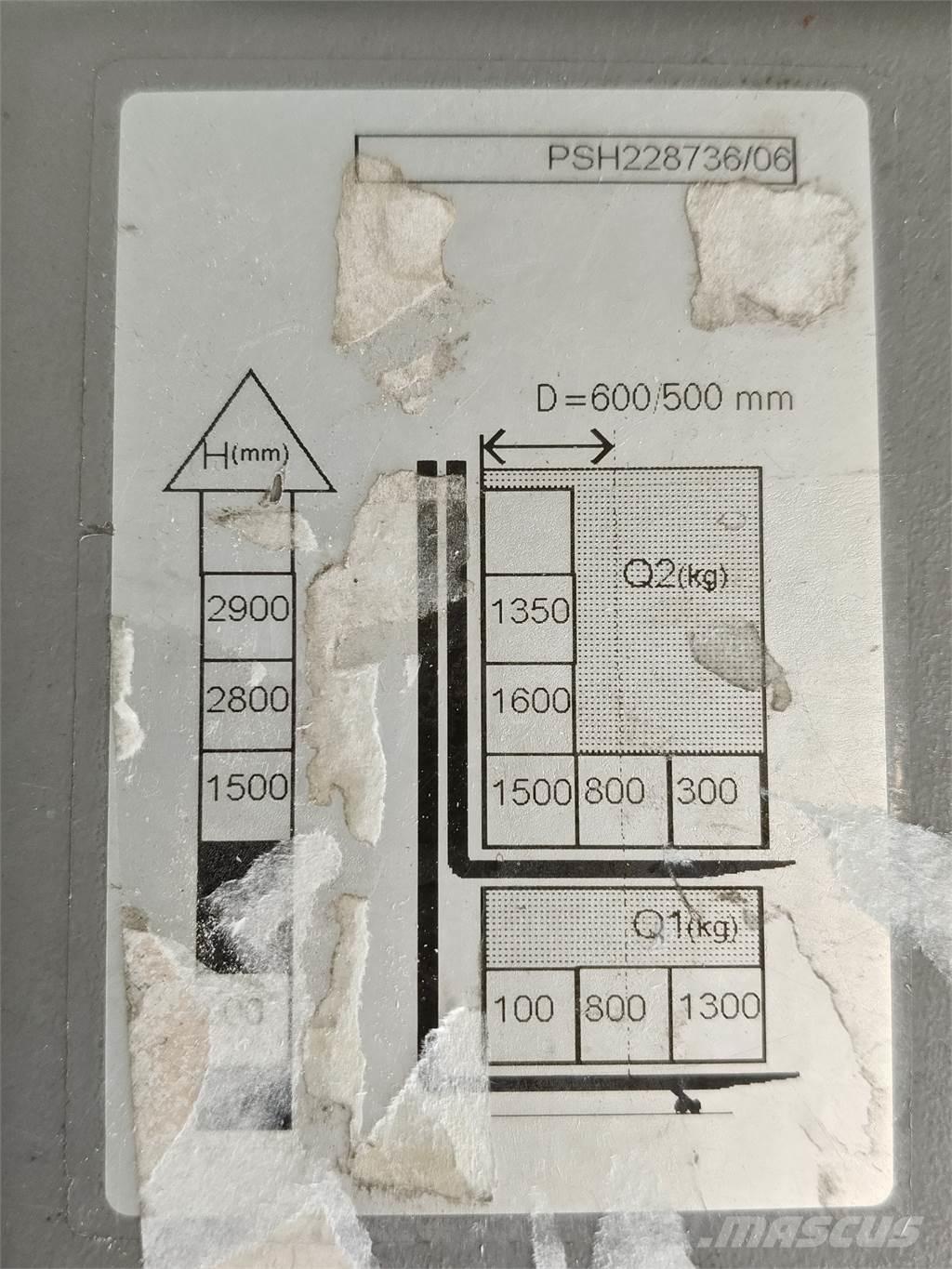 Atlet PSH160 Zelfrijdende stapelaars