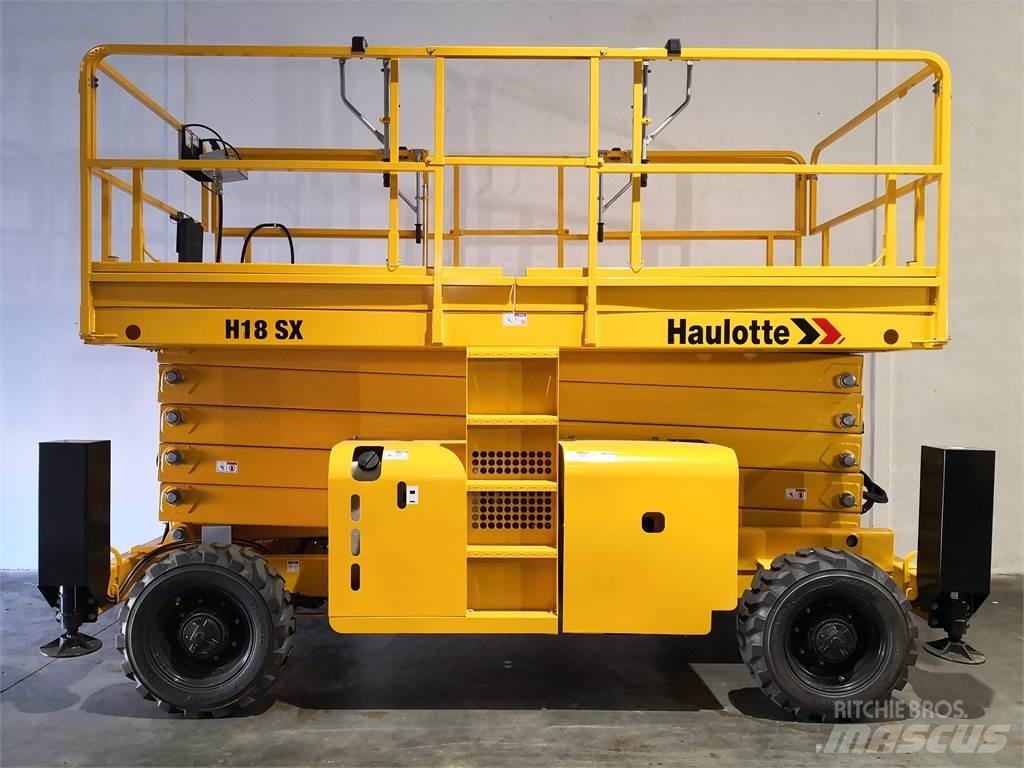 Haulotte H18SX Scheren-Arbeitsbühnen