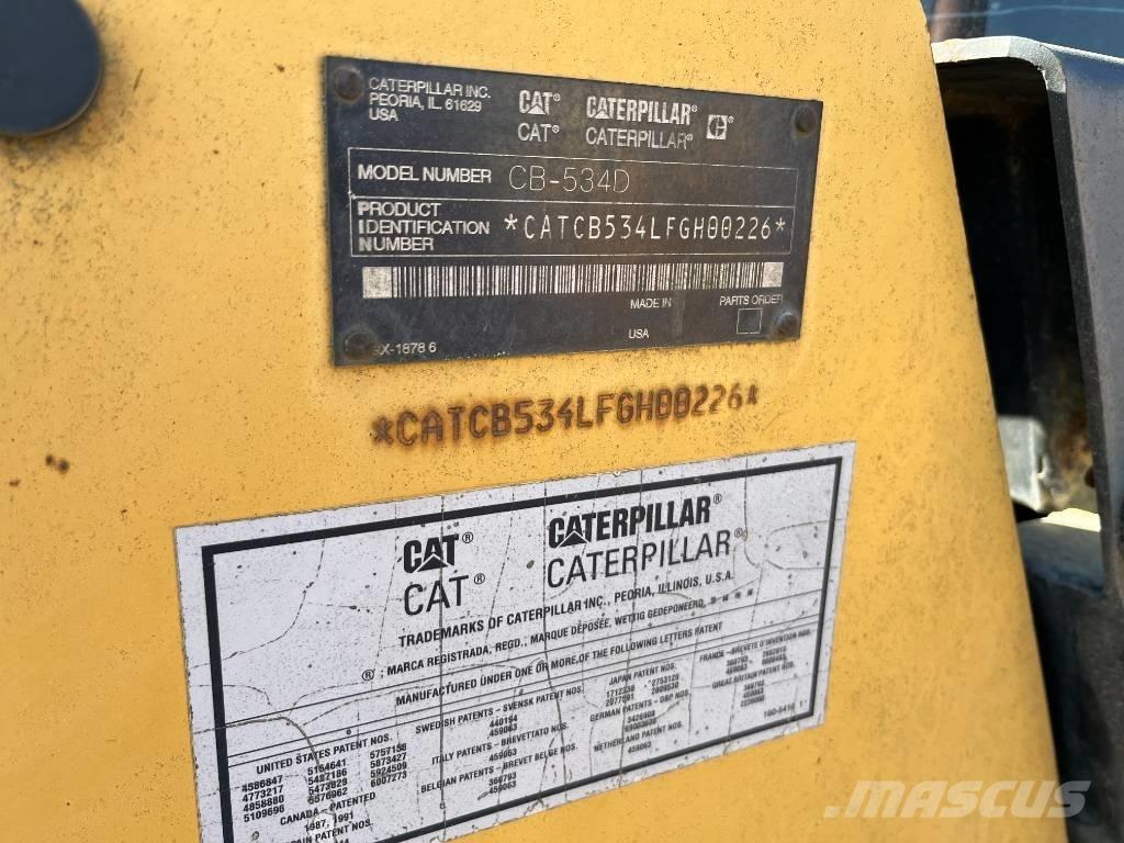 CAT CB 534 D Tandemwalzen