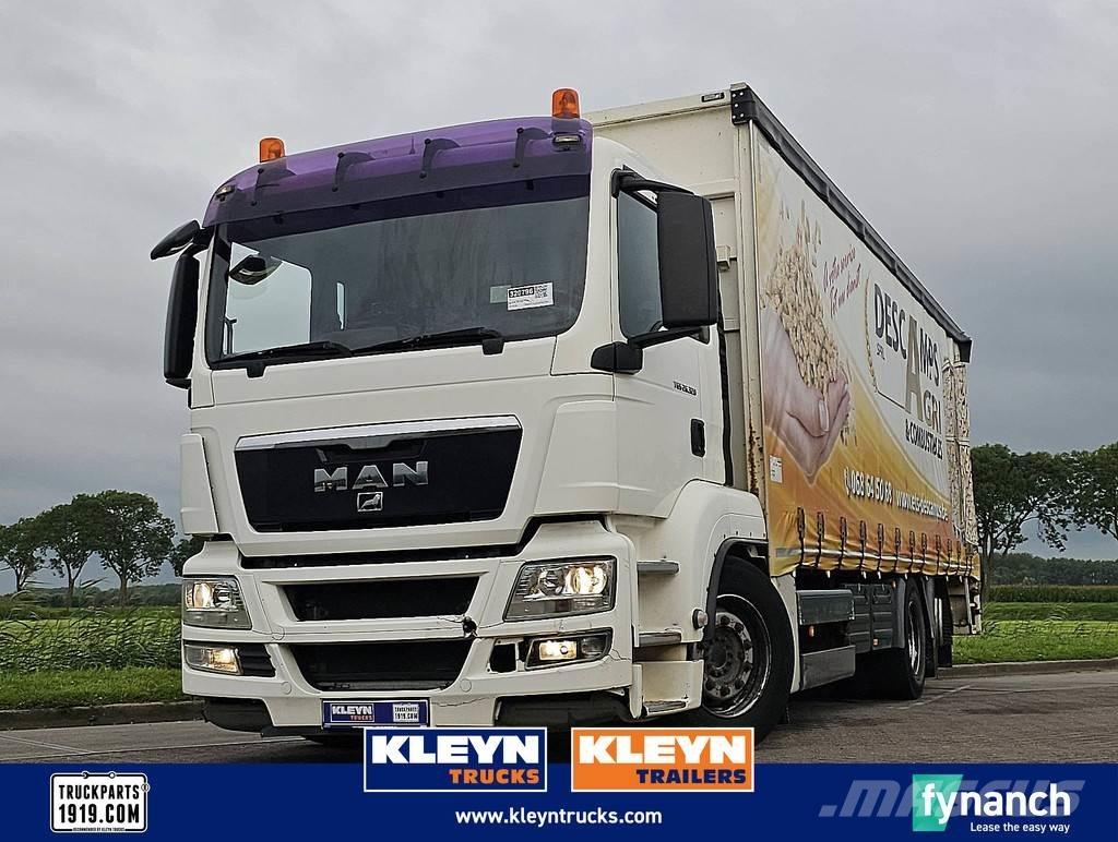MAN 26.320 TGS Pritsche & Plane