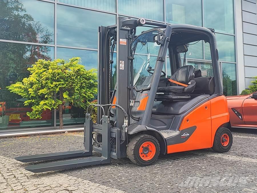 Linde H14T-01 LPG heftrucks