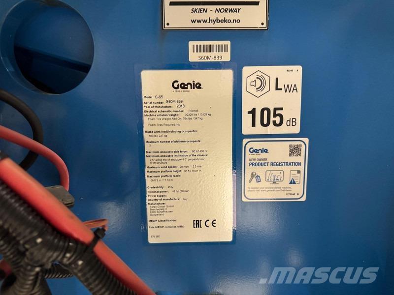Genie S65 Andere Arbeitsbühnen
