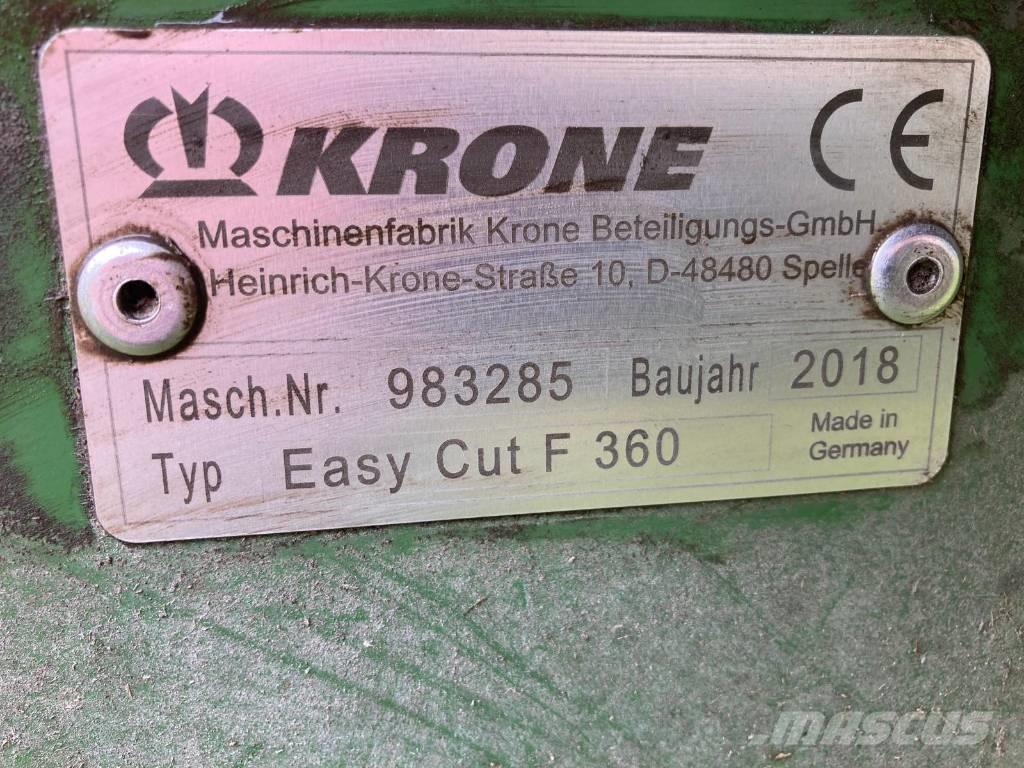 Krone Easy Cut F 360 Mäher