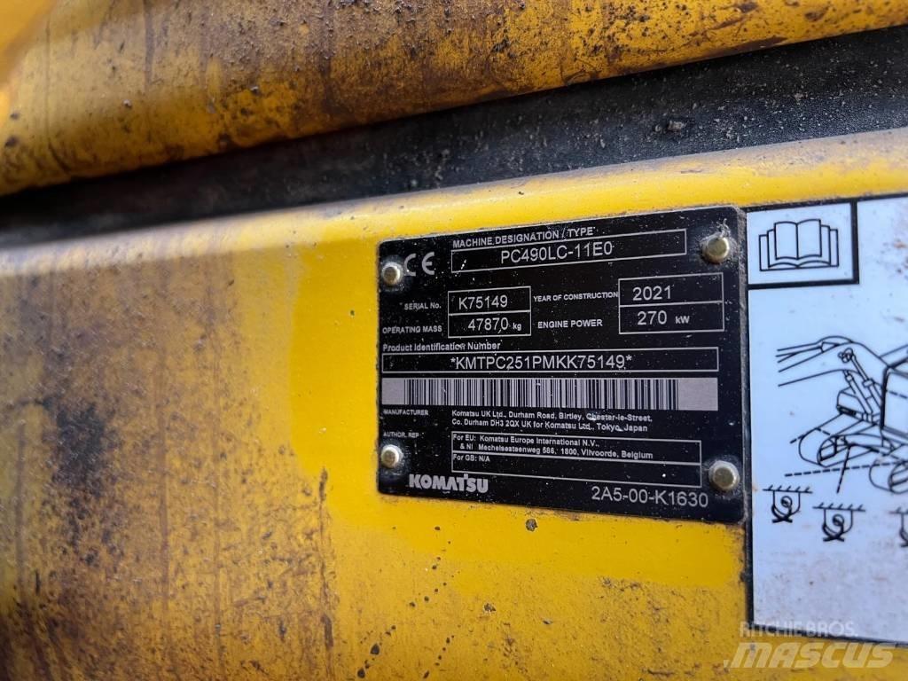 Komatsu PC490LC-11EO Raupenbagger