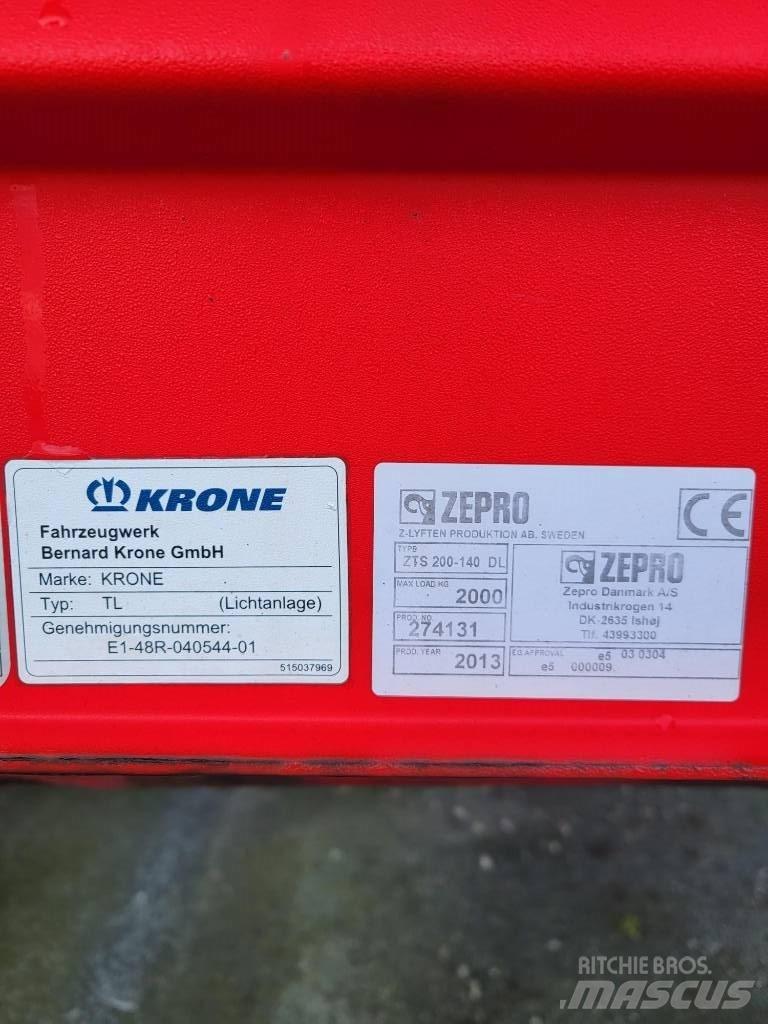 Krone SDP 27 Curtainsiderauflieger