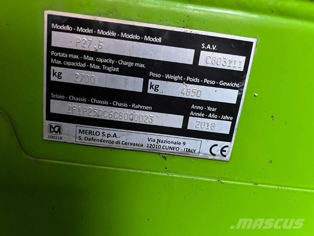 Merlo P 27.6 Teleskoplader