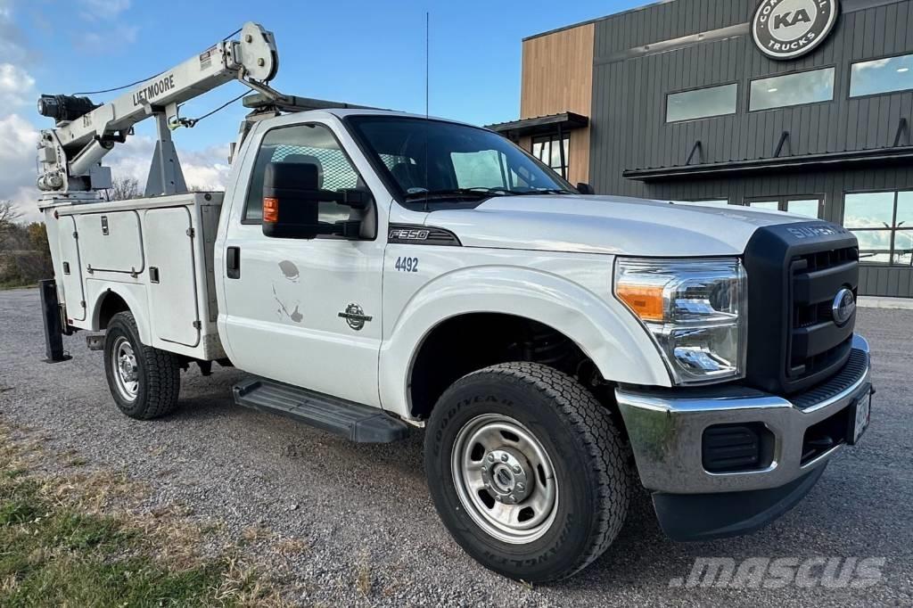 Ford F 350 XL SD Raupenkrane
