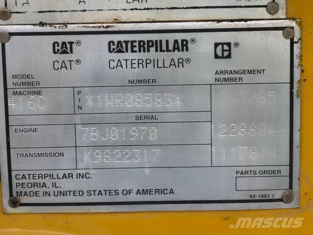 CAT 416 C Baggerlader