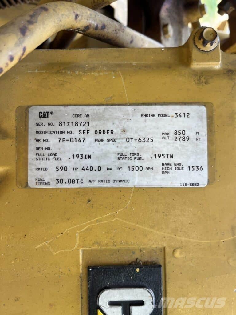 CAT 3412 Diesel Generatoren