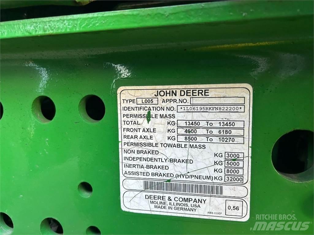 John Deere 6195R Traktoren