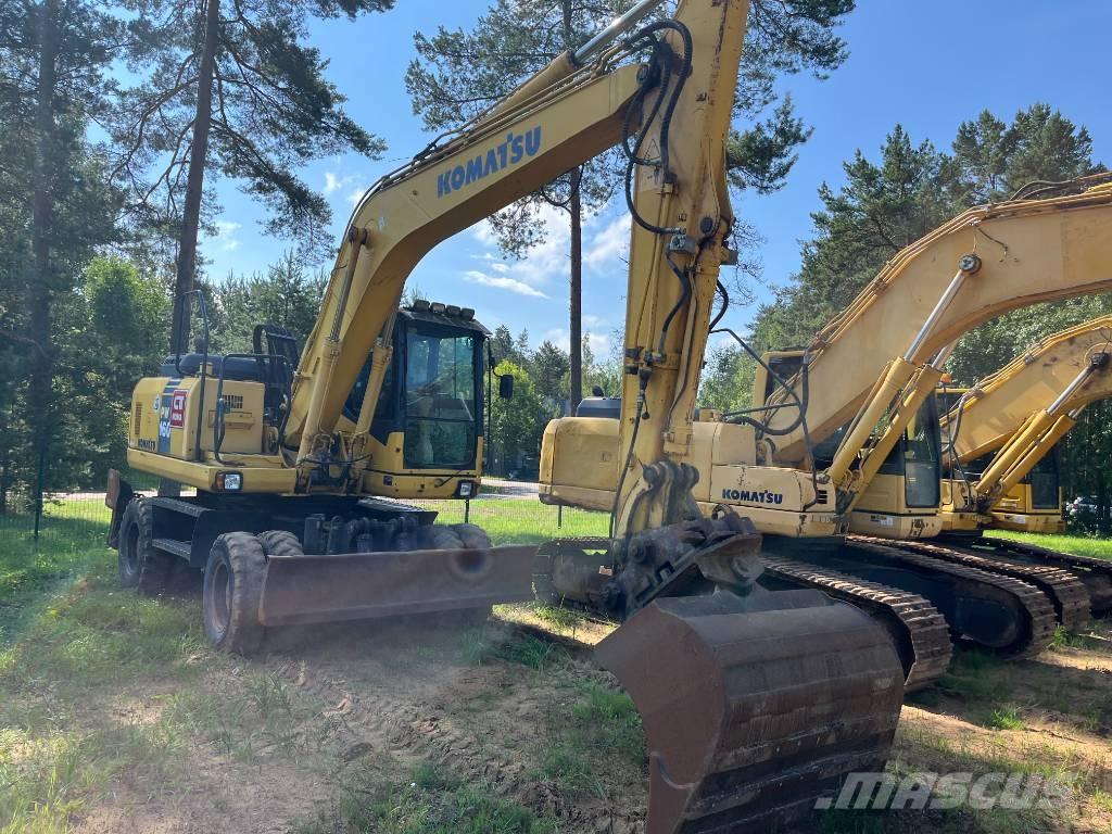 Komatsu PW 160-7 Mobilbagger