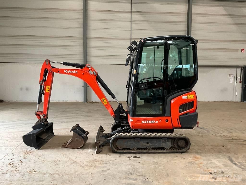 Kubota KX 018-4 Minibagger < 7t
